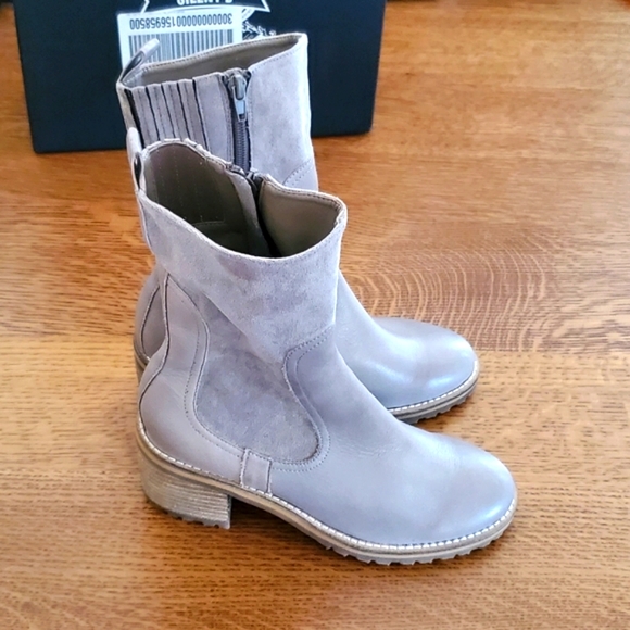 Silent D Brink Heeled Boots - taupe - Picture 2 of 10